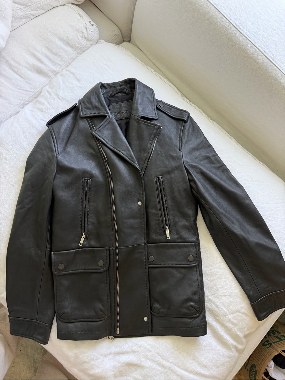 Vintage esprit leather Jacket
